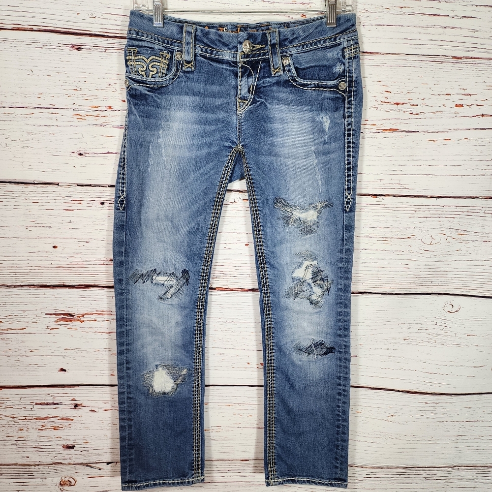 Rock Revival Capri Jeans